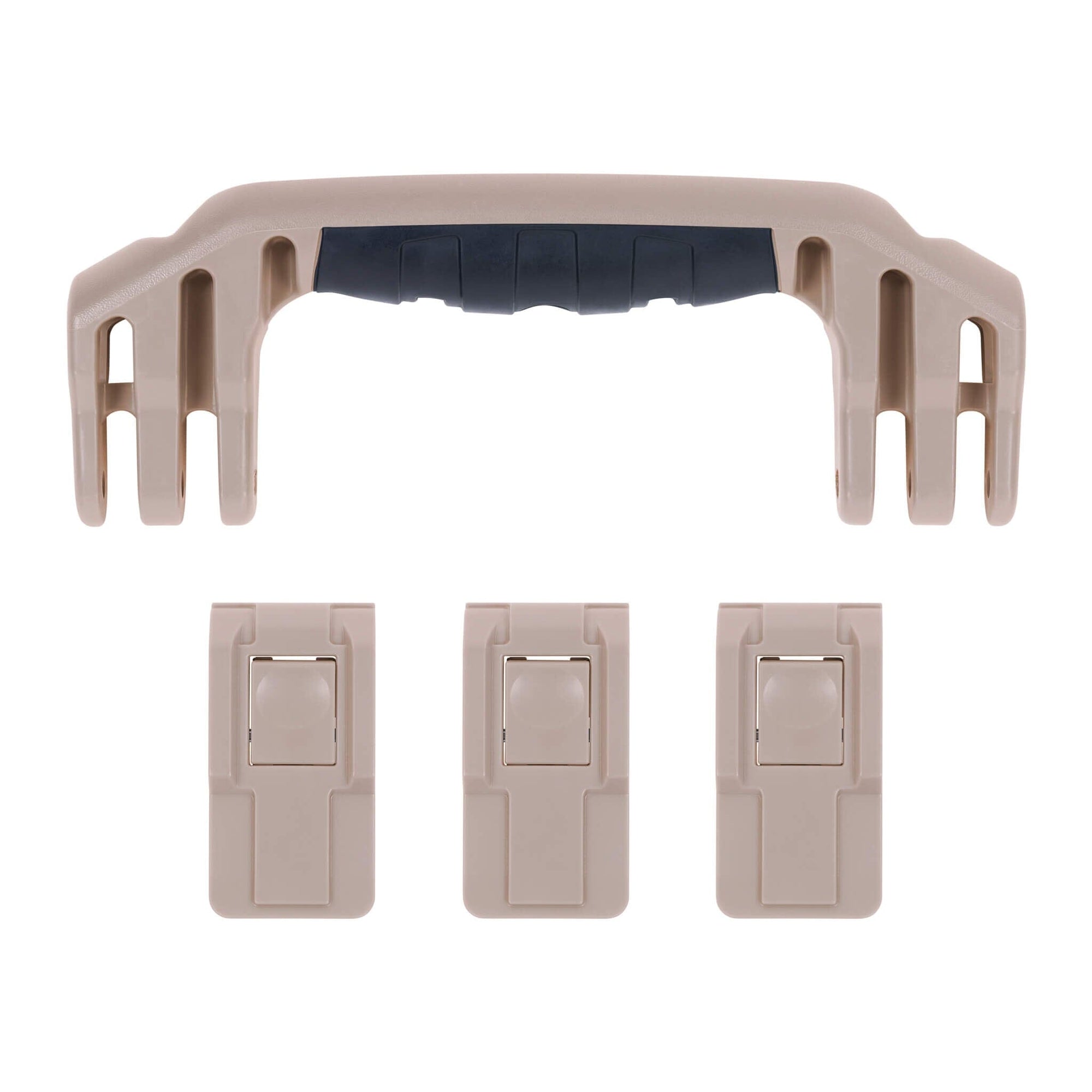 Pelican 1555 Air Replacement Handle & Latches, Desert Tan (Set of 1 Handle, 3 Latches) ColorCase 