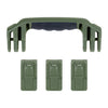 Pelican 1555 Air Replacement Handle & Latches, OD Green (Set of 1 Handle, 3 Latches) ColorCase