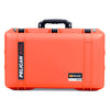 Pelican 1555 Air Case, Orange with Black Handle & Latches ColorCase