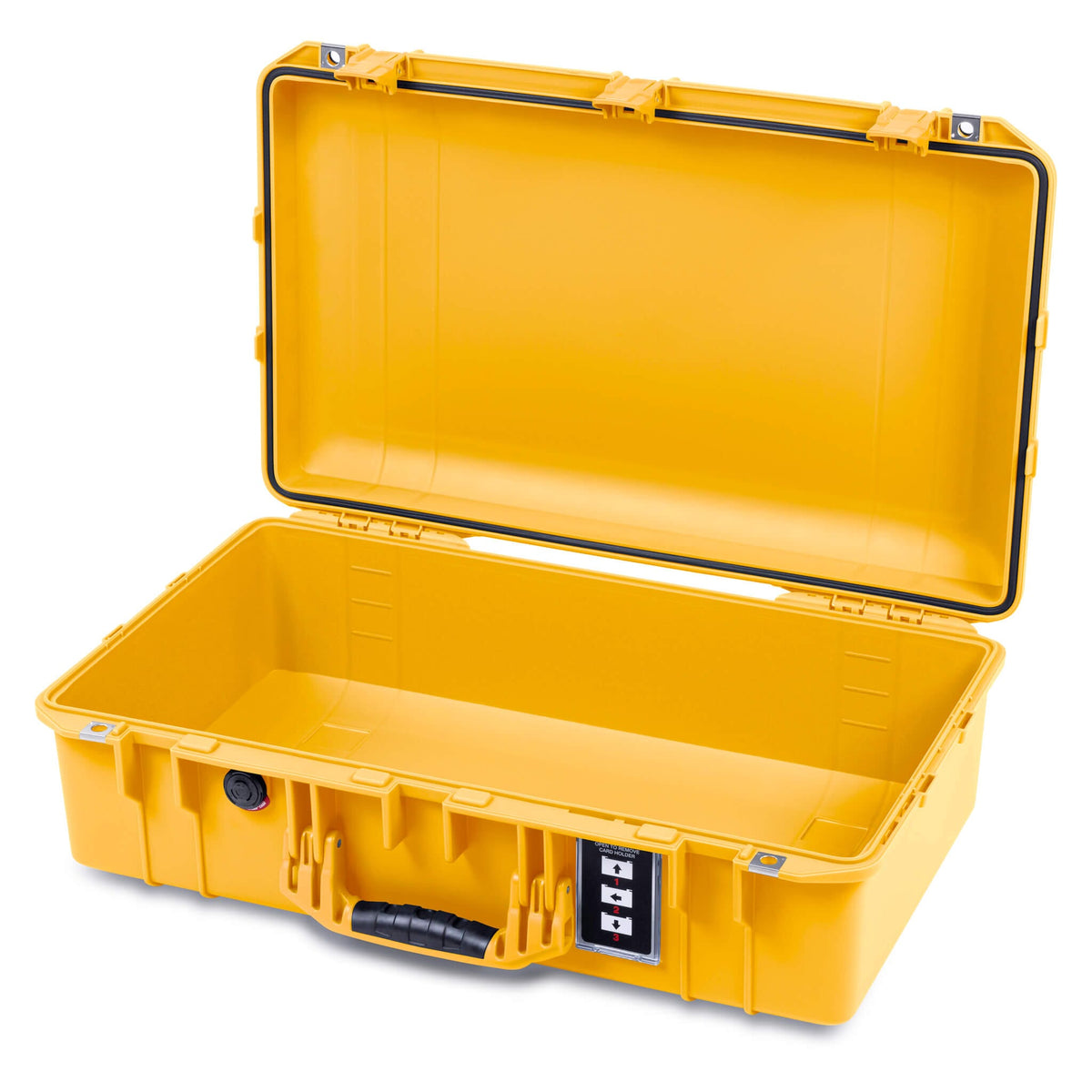 Pelican 1555 Air Case, Yellow None (Case Only) ColorCase 015550-0000-240-241