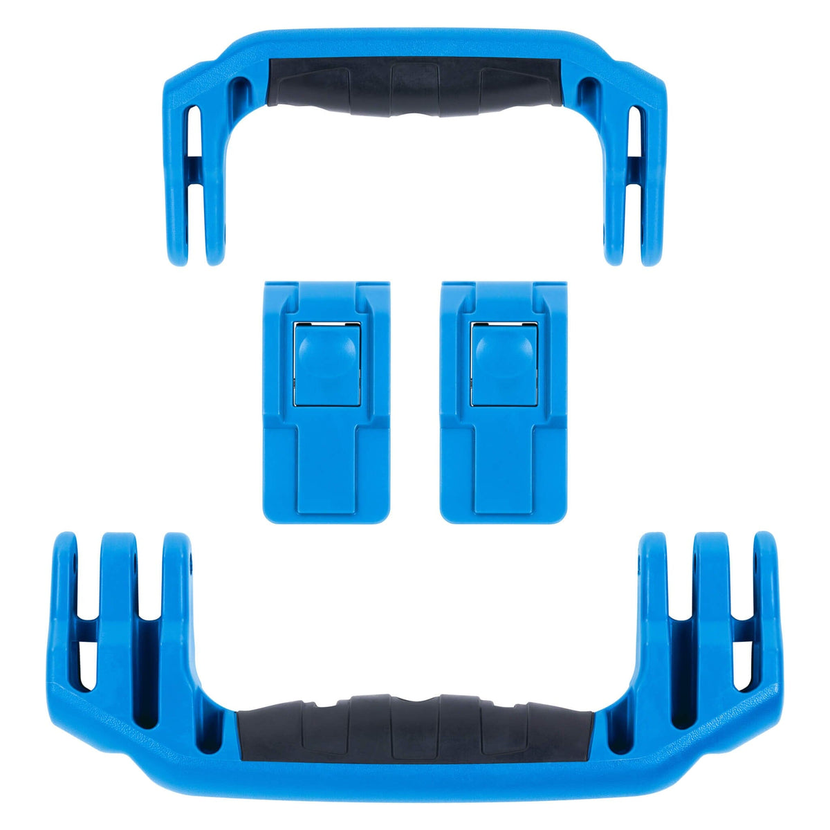 Pelican 1556 Air Replacement Handles &amp; Latches, Blue (Set of 2 Handles, 2 Latches) ColorCase 