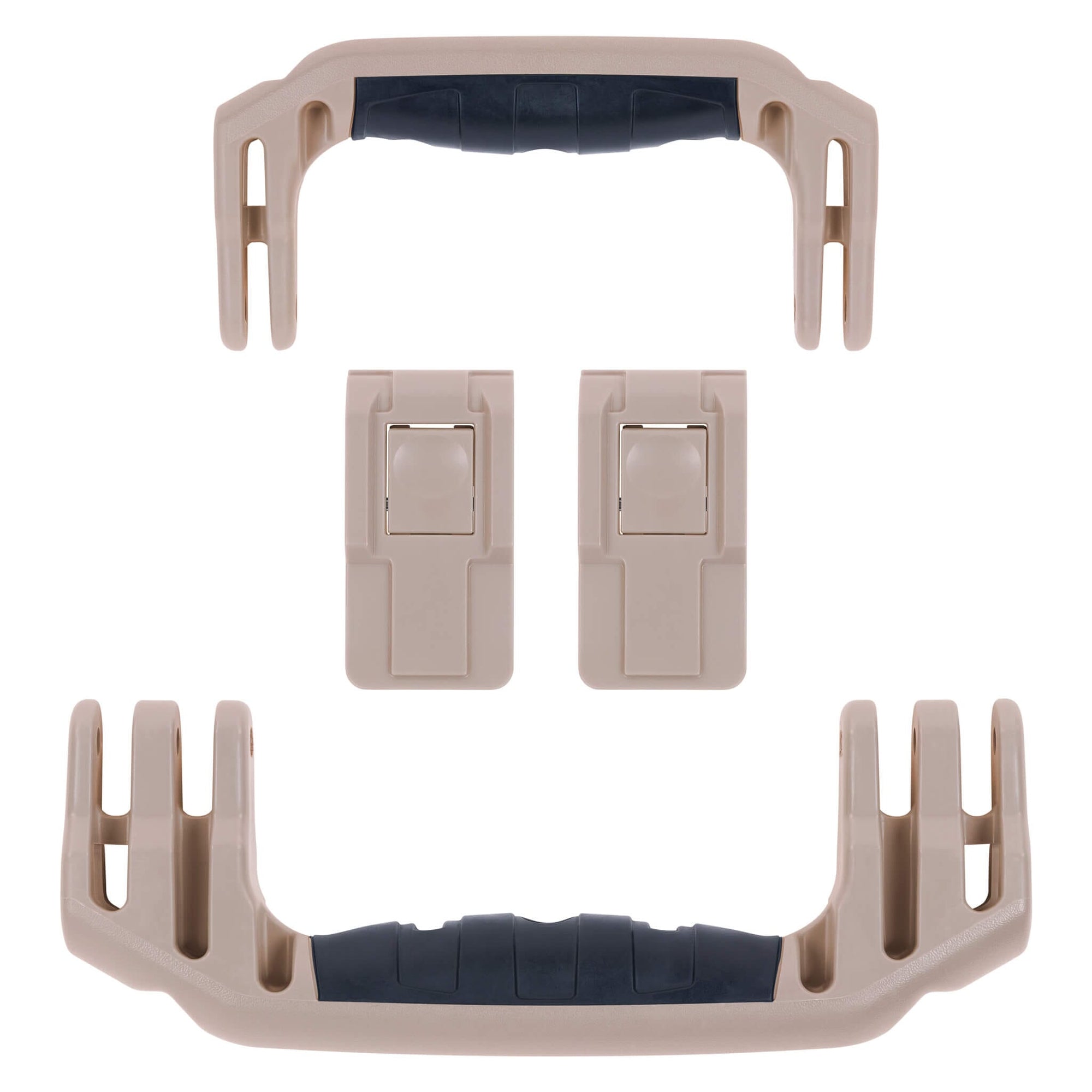 Pelican 1556 Air Replacement Handles & Latches, Desert Tan (Set of 2 Handles, 2 Latches) ColorCase 