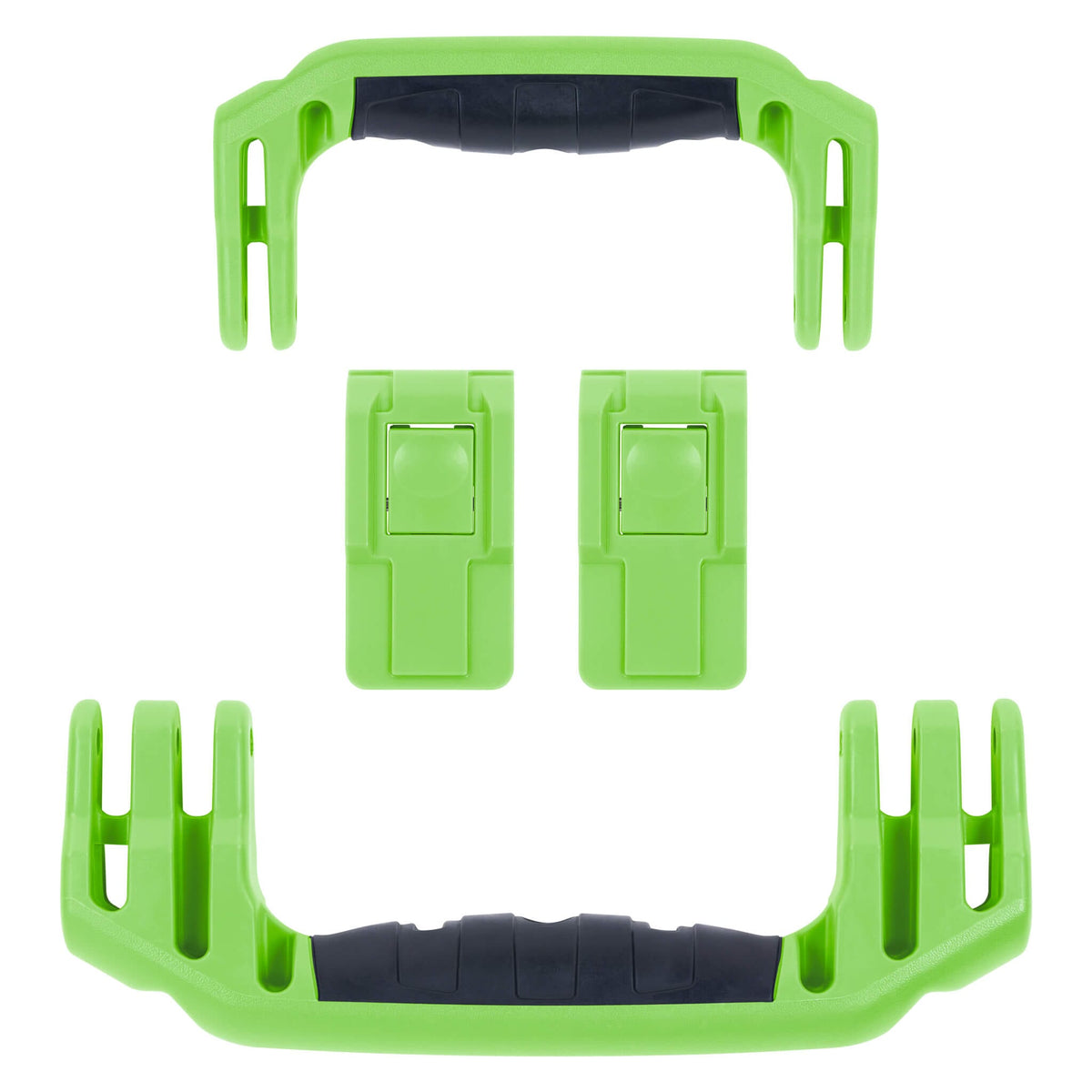 Pelican 1556 Air Replacement Handles &amp; Latches, Lime Green (Set of 2 Handles, 2 Latches) ColorCase 