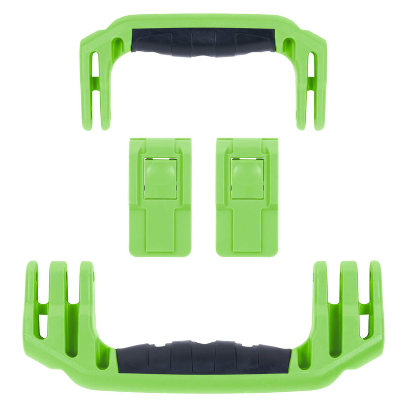 Pelican 1556 Air Replacement Handles & Latches, Lime Green (Set of 2 Handles, 2 Latches) ColorCase 