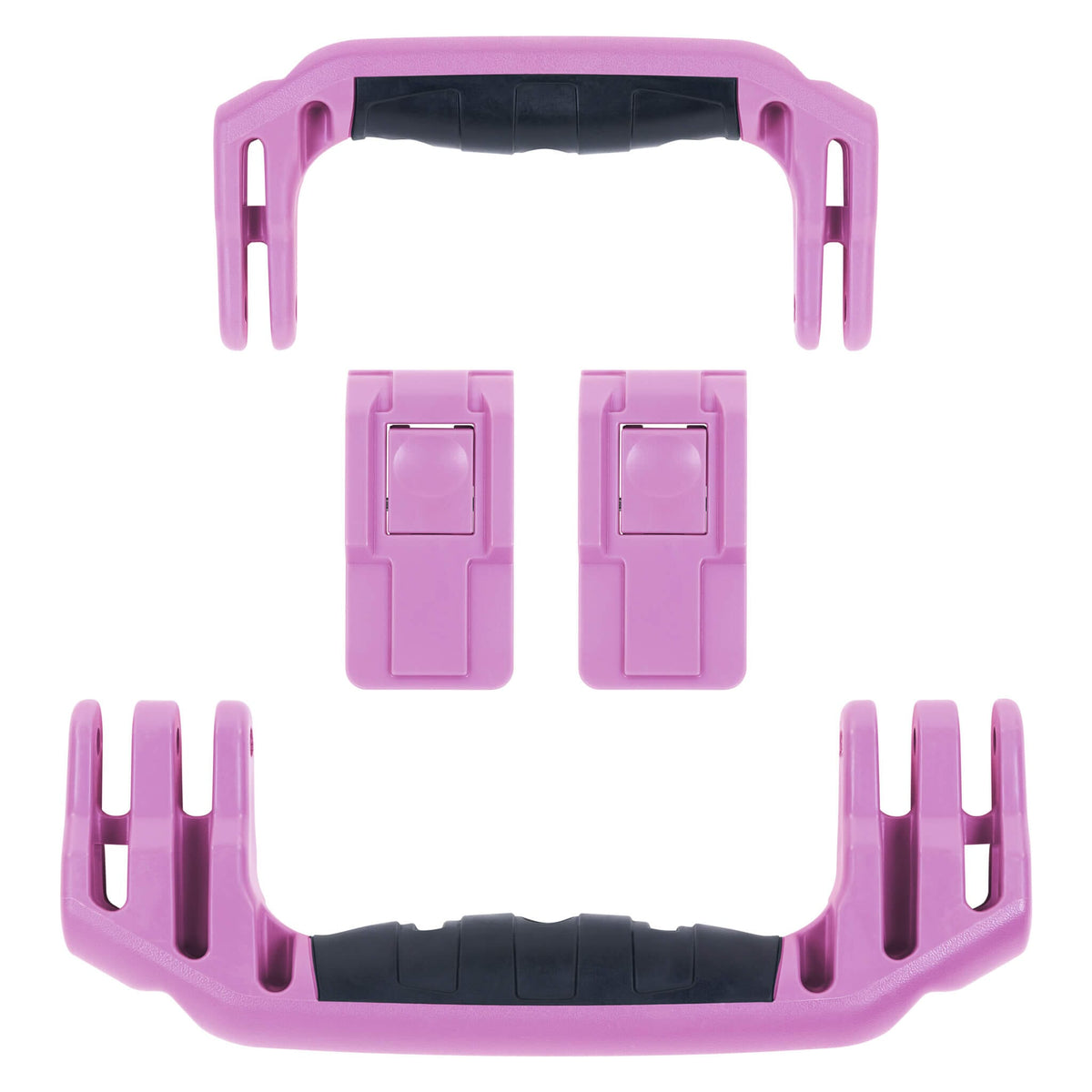 Pelican 1557 Air Replacement Handle &amp; Latches, Magenta (Set of 1 Handle, 2 Latches) ColorCase 