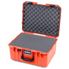 Pelican 1557 Air Case, Orange with Black Handle & Latches ColorCase