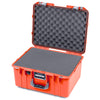 Pelican 1557 Air Case, Orange with Silver Handle & Latches ColorCase