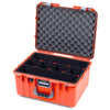 Pelican 1557 Air Case, Orange with Silver Handle & Latches ColorCase
