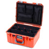 Pelican 1557 Air Case, Orange with Silver Handle & Latches ColorCase