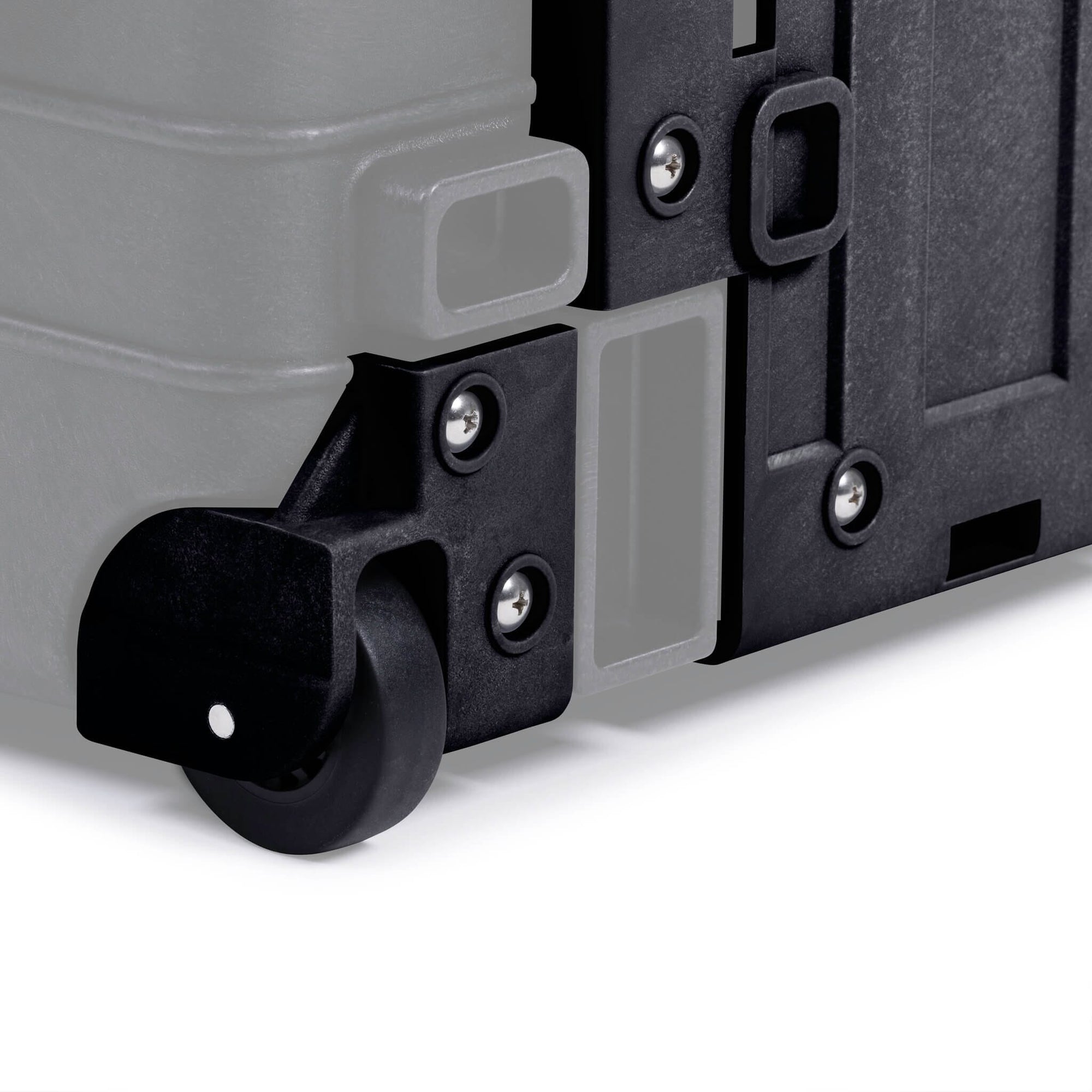 Pelican 1560 Replacement Trolley & Wheel Housing Assembly, Black ColorCase