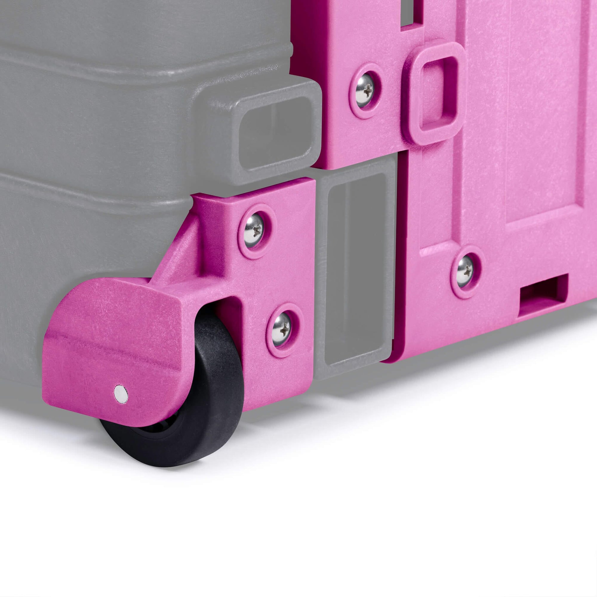 Pelican 1560 Replacement Trolley & Wheel Housing Assembly, Magenta ColorCase