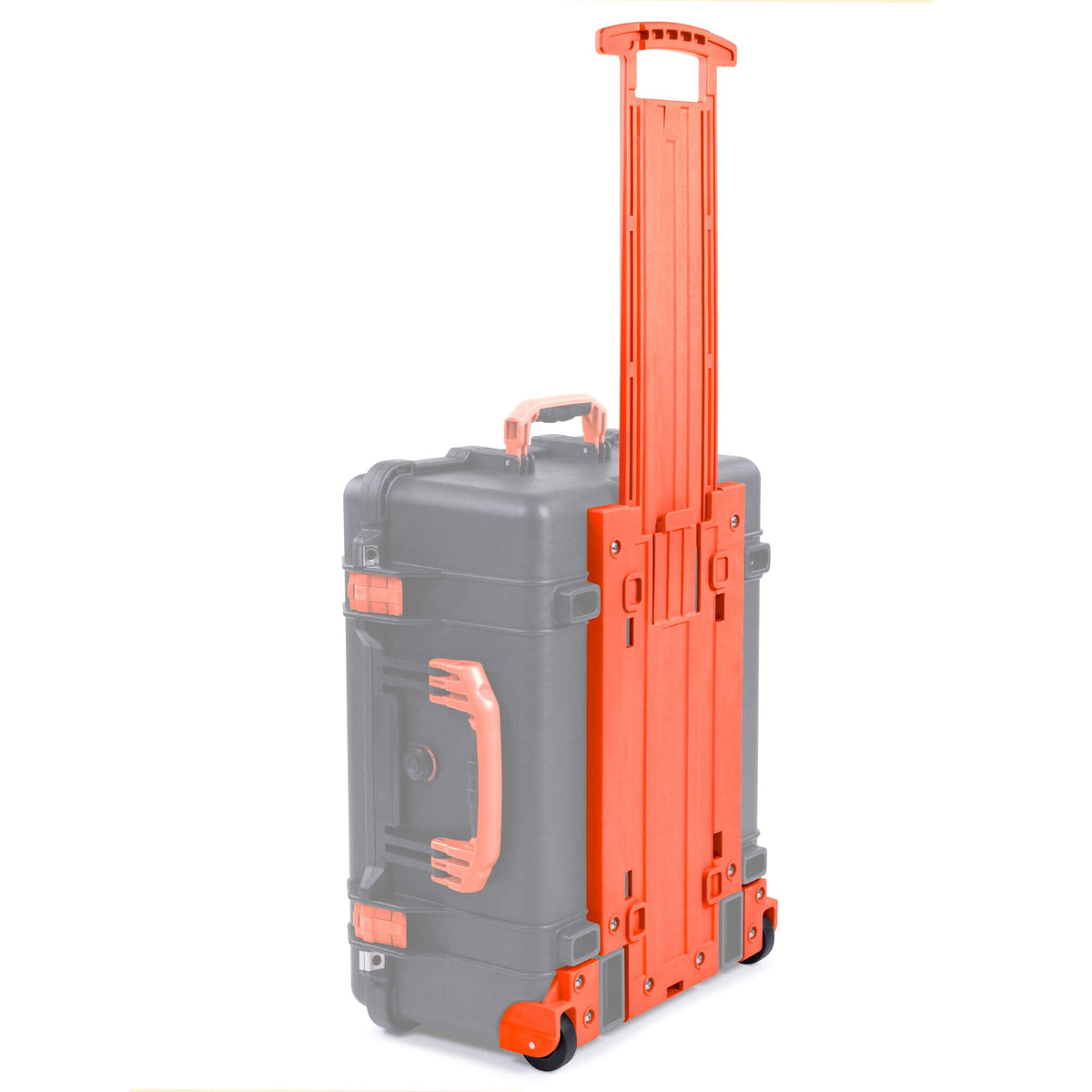 Pelican 1560 Replacement Trolley &amp; Wheel Housing Assembly, Orange ColorCase 