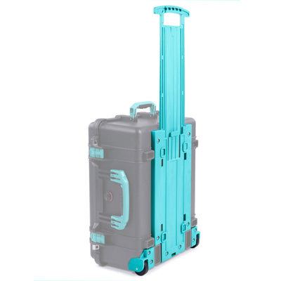 Pelican 1560 Replacement Trolley & Wheel Housing Assembly, Teal ColorCase