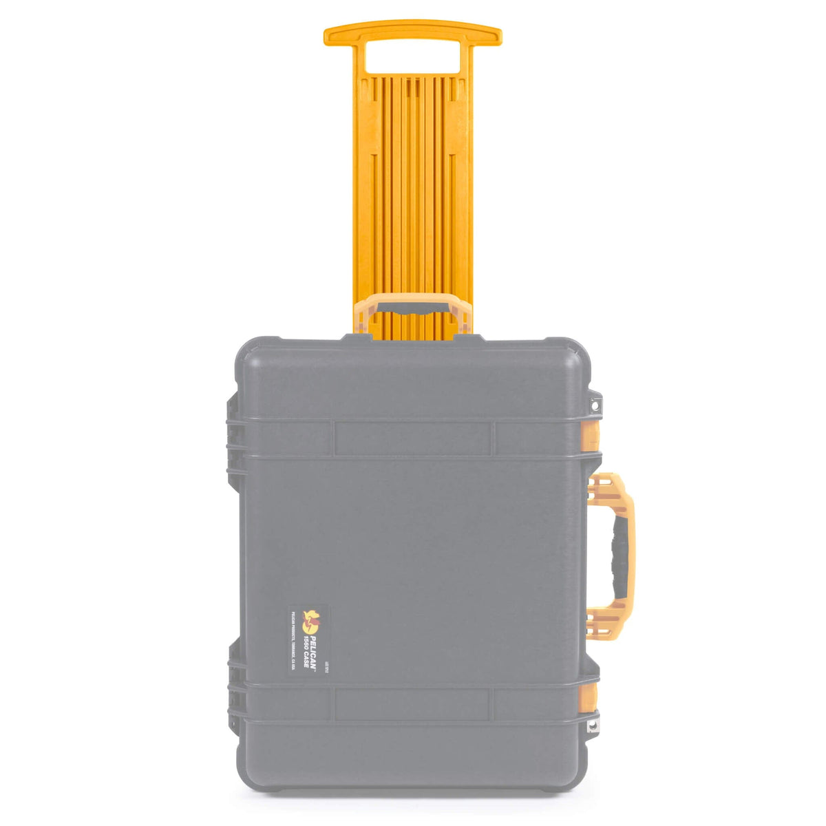 Pelican 1560 Replacement Trolley &amp; Wheel Housing Assembly, Yellow ColorCase 