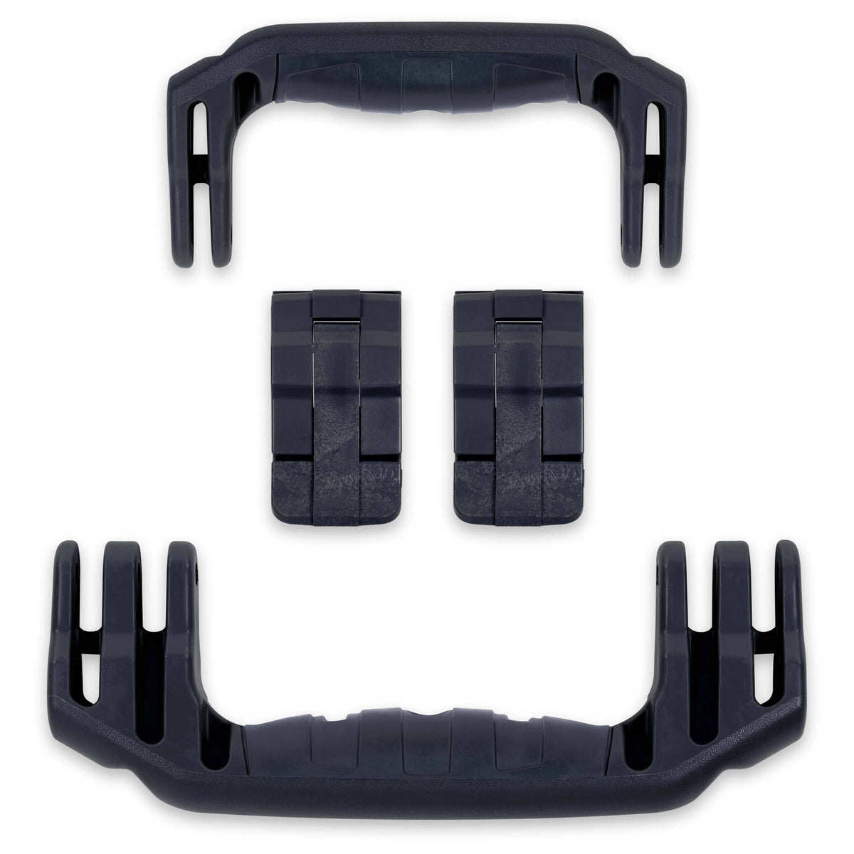 Pelican 1560 Replacement Handles &amp; Latches, Black (Set of 2 Handles, 2 Latches) ColorCase 