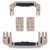 Pelican 1560 Replacement Handles & Latches, Desert Tan (Set of 2 Handles, 2 Latches) ColorCase 