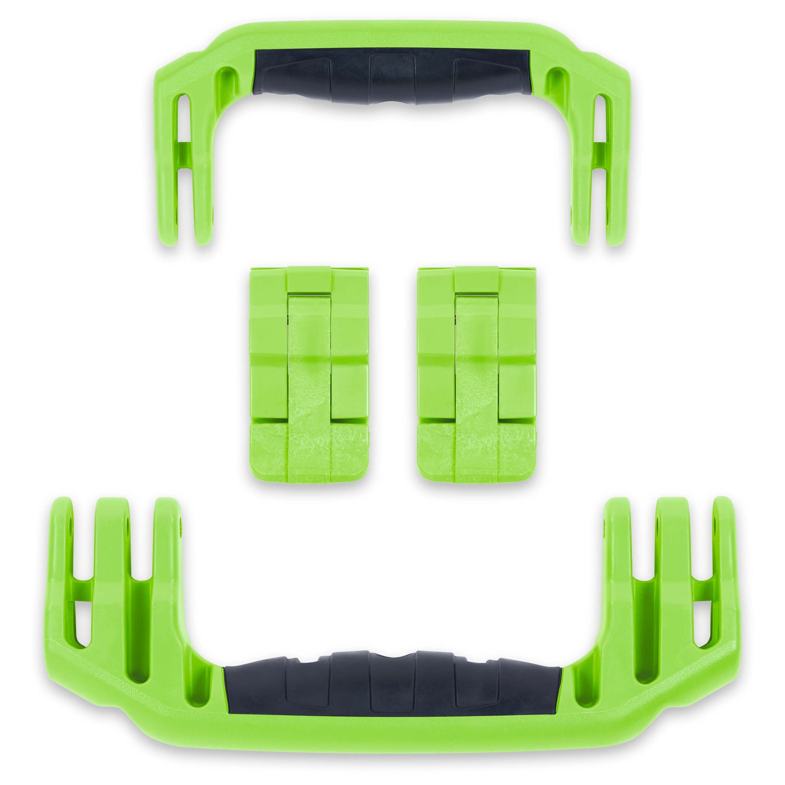 Pelican 1560 Replacement Handles & Latches, Lime Green (Set of 2 Handles, 2 Latches) ColorCase 