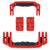 Pelican 1560 Replacement Handles & Latches, Red (Set of 2 Handles, 2 Latches) ColorCase 