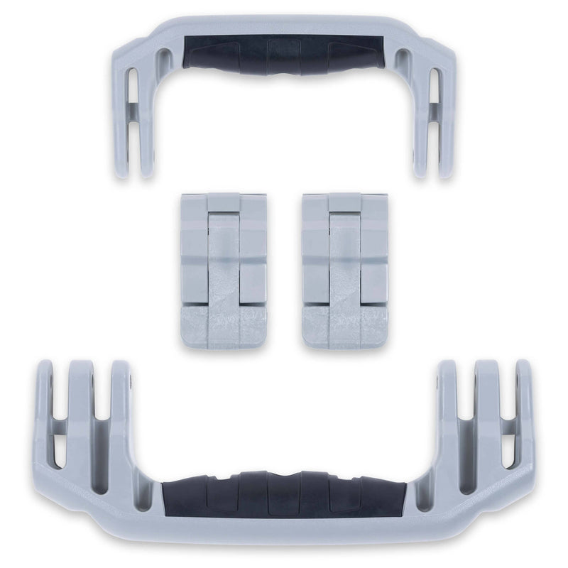 Pelican 1560 Replacement Handles & Latches, Silver (Set of 2 Handles, 2 Latches) ColorCase 