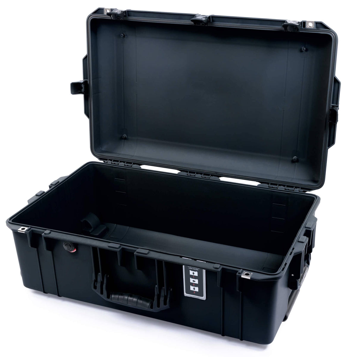 Pelican 1595 Air Case, Black, TSA Locking Latches &amp; Keys None (Case Only) ColorCase 015950-0000-110-L10