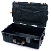 Pelican 1595 Air Case, Black with Desert Tan Handles & Latches Combo-Pouch Lid Organizer Only ColorCase 015950-0300-110-311