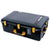 Pelican 1595 Air Case, Black with Yellow Handles & Push-Button Latches ColorCase 