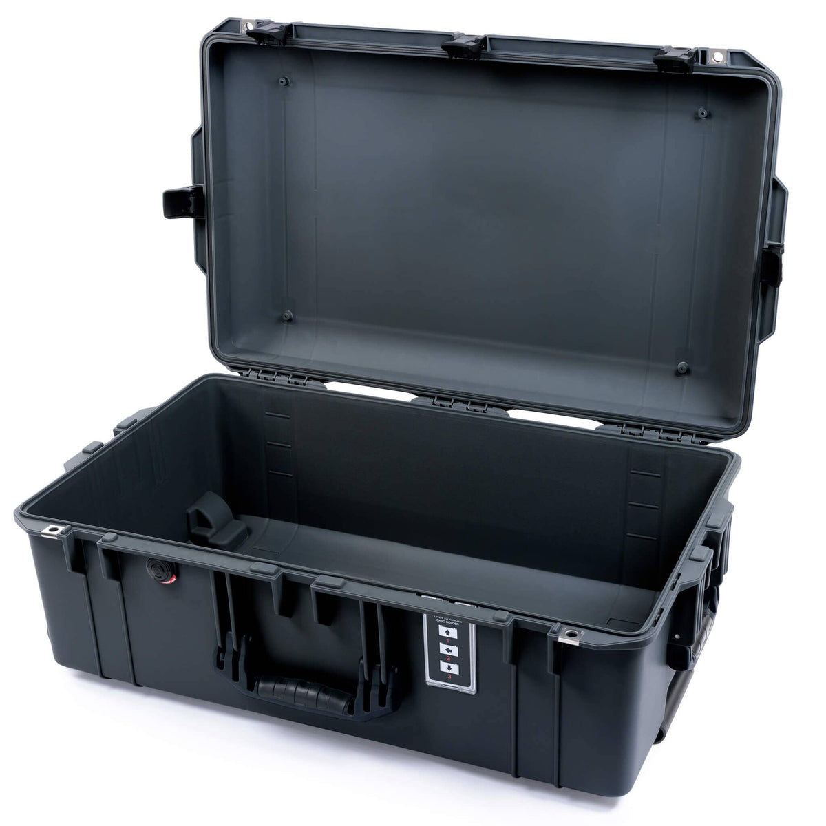 Pelican 1595 Air Case, Charcoal with Black Handles &amp; Latches None (Case Only) ColorCase 015950-0000-520-111