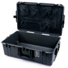 Pelican 1595 Air Case, Charcoal with Black Handles & TSA Locking Latches Mesh Lid Organizer Only ColorCase 015950-0100-510-L10