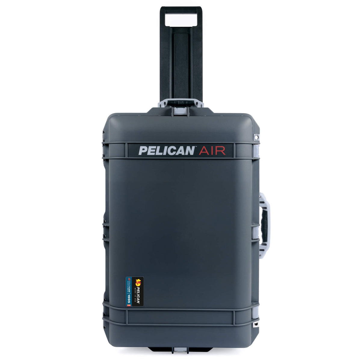 Pelican 1595 Air Case, Charcoal with Silver Handles &amp; Latches ColorCase 