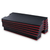 Pelican 1595 Air Tool Foam Kit (Set of 5 Black Foam Pieces, 5 Red Plastic Backers) ColorCase