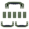 Pelican 1595 Air Replacement Handles & Latches, OD Green (Set of 3 Handles, 5 Latches) ColorCase