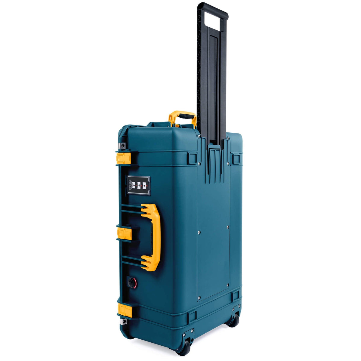 Pelican 1595 Air Case, Indigo with Yellow Handles &amp; Latches ColorCase 