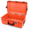 Pelican 1595 Air Case, Orange with Black Handles & Push-Button Latches None (Case Only) ColorCase 015950-0000-150-110