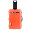 Pelican 1595 Air Case, Orange with Black Handles & Push-Button Latches ColorCase