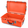 Pelican 1595 Air Case, Orange with Silver Handles & Push-Button Latches None (Case Only) ColorCase 015950-0000-150-180