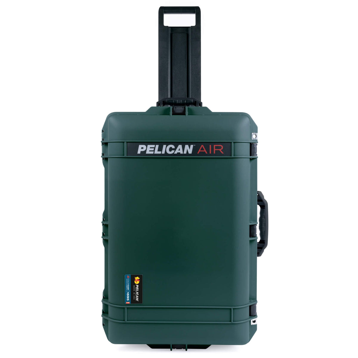 Pelican 1595 Air Case, Trekking Green with Black Handles &amp; Latches ColorCase 