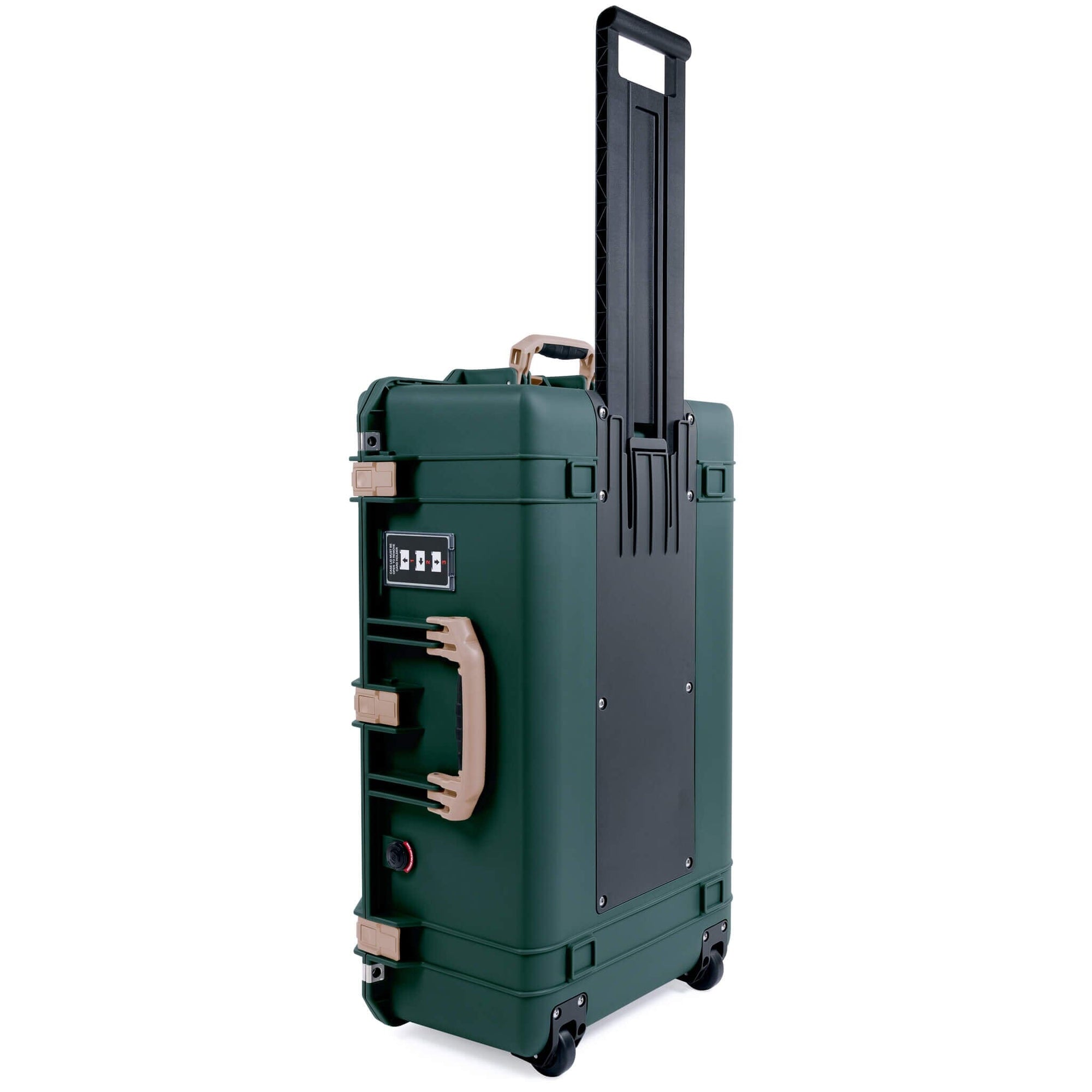 Pelican 1595 Air Case, Trekking Green with Desert Tan Handles & Latches ColorCase