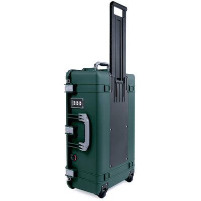 Pelican 1595 Air Case, Trekking Green with Silver Handles & Latches ColorCase