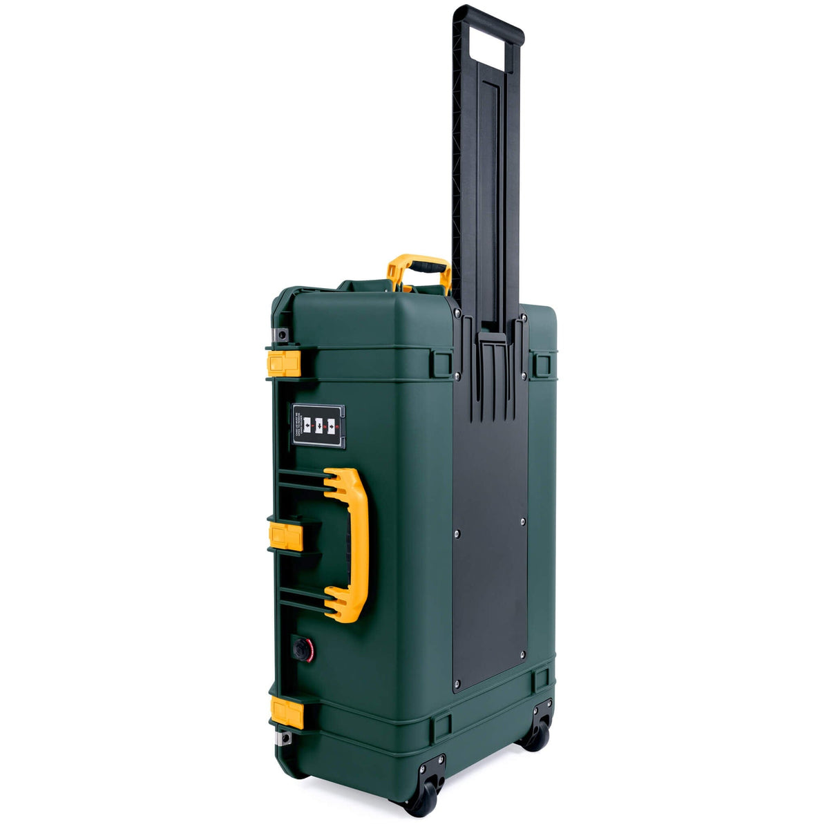 Pelican 1595 Air Case, Trekking Green with Yellow Handles &amp; Latches ColorCase 