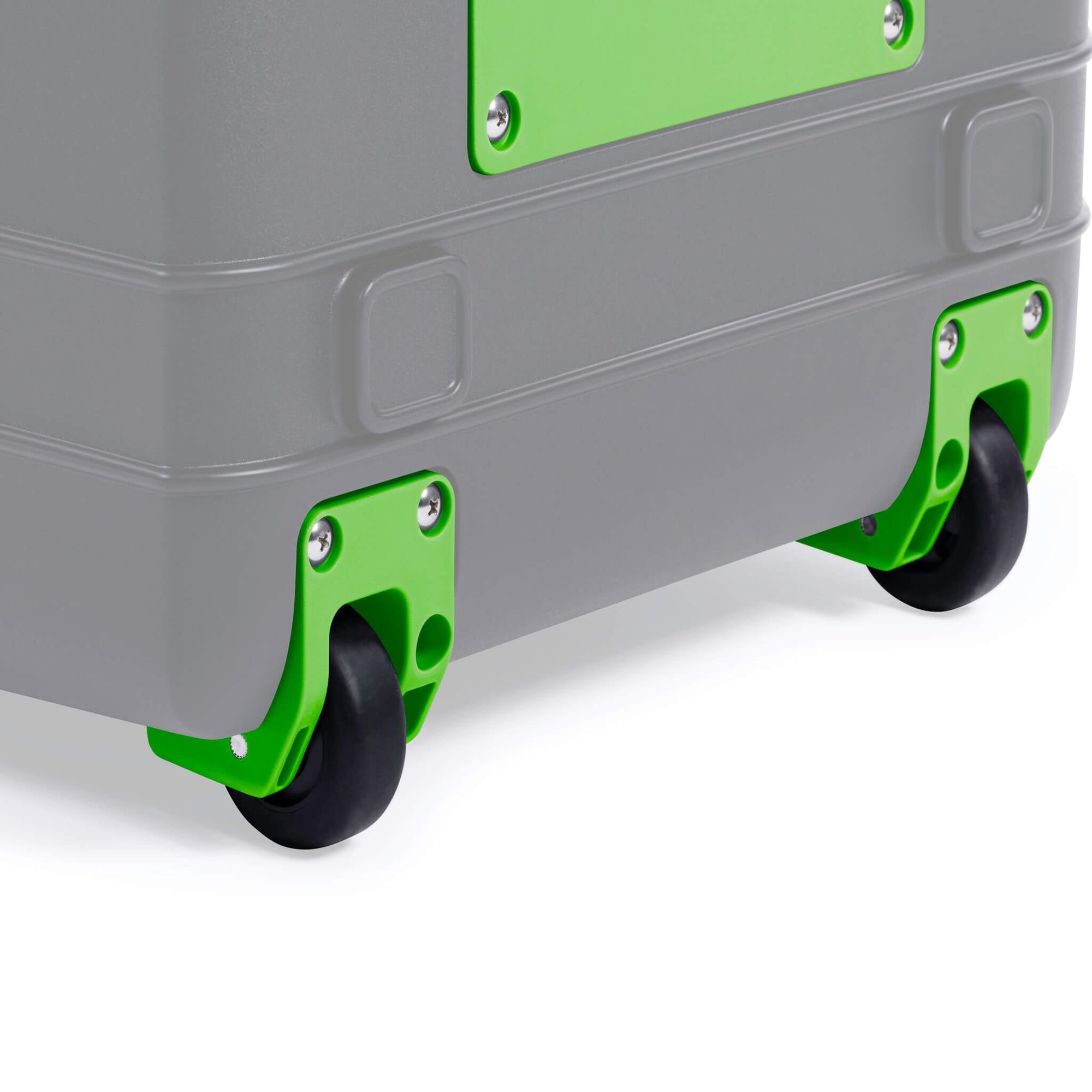 Pelican 1595 Air Replacement Trolley & Wheel Assembly, Lime Green ColorCase