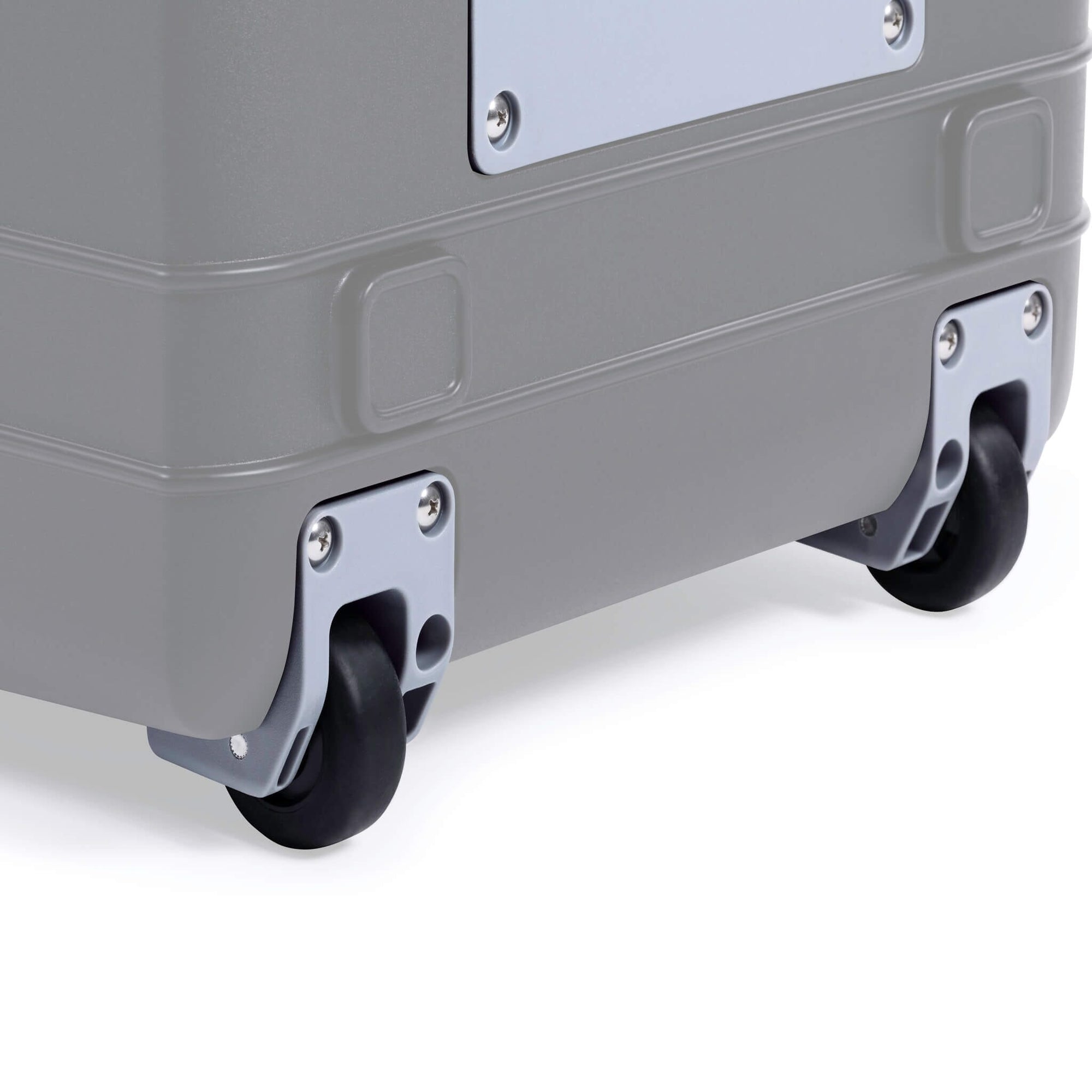 Pelican 1595 Air Replacement Trolley & Wheel Assembly, Silver ColorCase