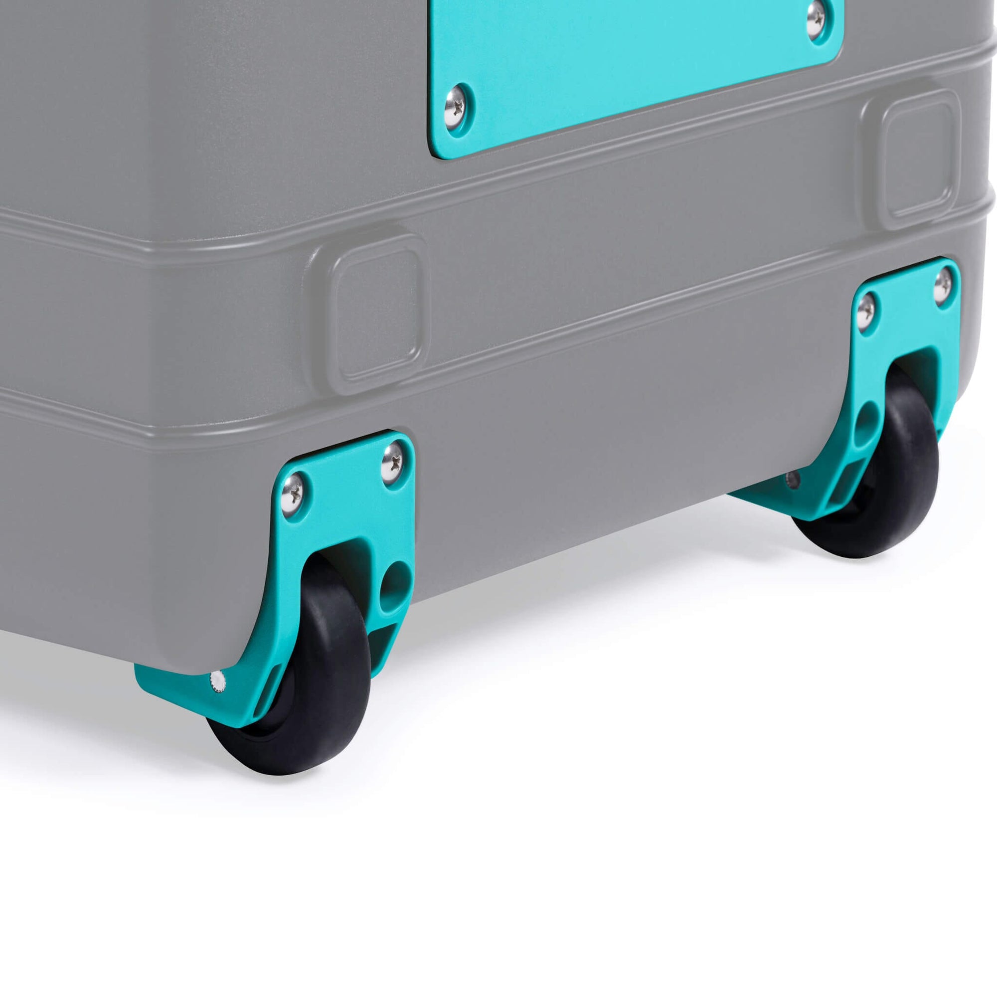 Pelican 1595 Air Replacement Trolley & Wheel Assembly, Teal ColorCase