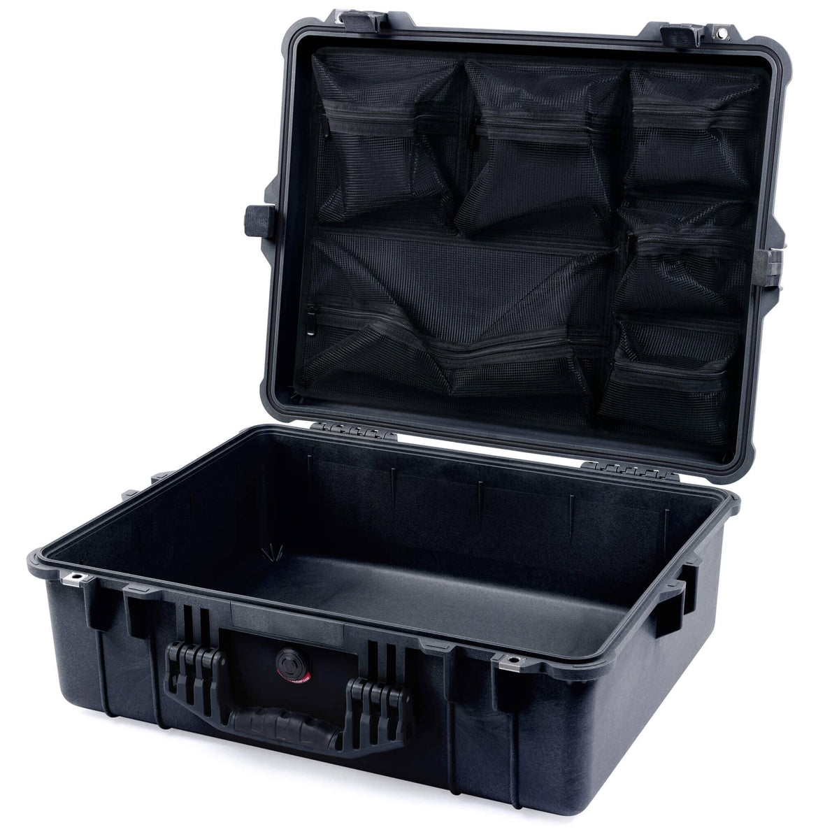 Pelican 1600 Case, Black Mesh Lid Organizer Only ColorCase 016000-0100-110-110
