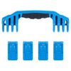Pelican 1600 Replacement Handle & Latches, Blue (Set of 1 Handle, 4 Push-Button Latches) ColorCase