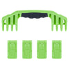 Pelican 1600 Replacement Handle & Latches, Lime Green (Set of 1 Handle, 4 Push-Button Latches) ColorCase