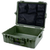 Pelican 1600 Case, OD Green Mesh Lid Organizer Only ColorCase 016000-0100-130-130