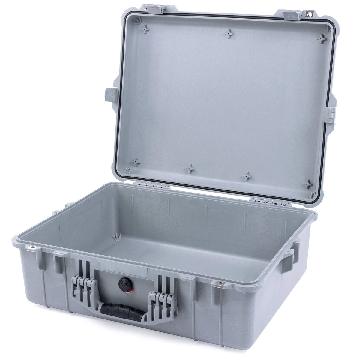 Pelican 1600 Case, Silver None (Case Only) ColorCase 016000-0000-180-180