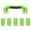 Pelican 1605 Air Replacement Handle & Latches, Lime Green (Set of 1 Handle, 5 Latches) ColorCase