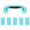 Pelican 1605 Air Replacement Handle & Latches, Teal (Set of 1 Handle, 5 Latches) ColorCase