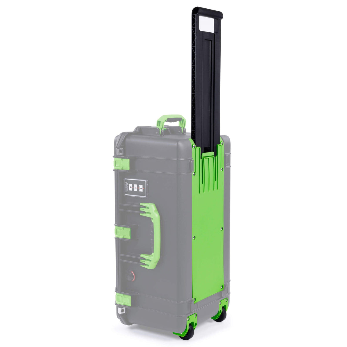 Pelican 1606 Air Replacement Trolley &amp; Wheel Assembly, Lime Green ColorCase 